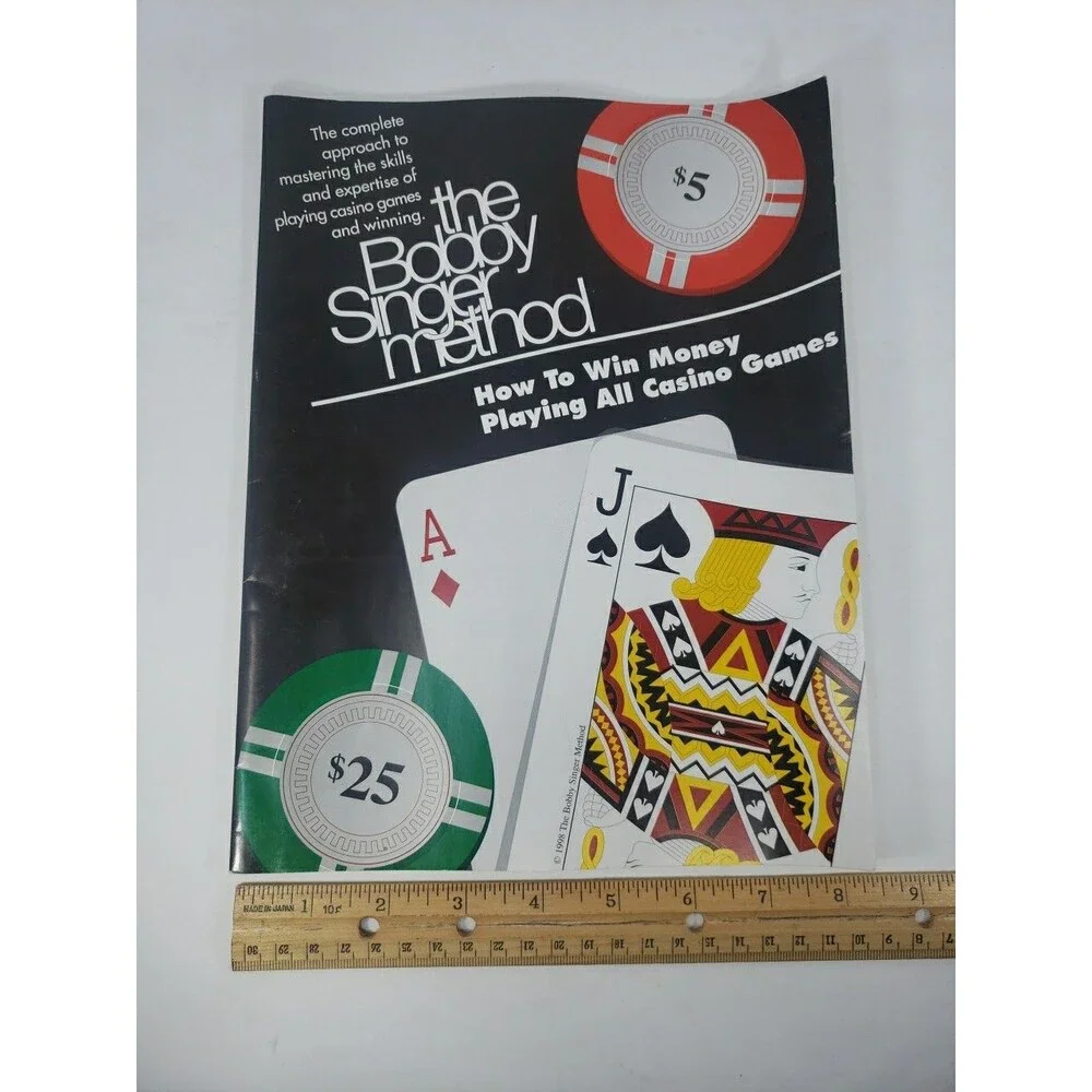 Bobby Singer Method Book How To Win Money Playing All Casino Games Vintage 1998
